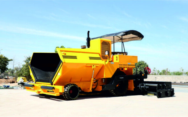 Best Mechanical Paver Finisher By Accel Infratech India