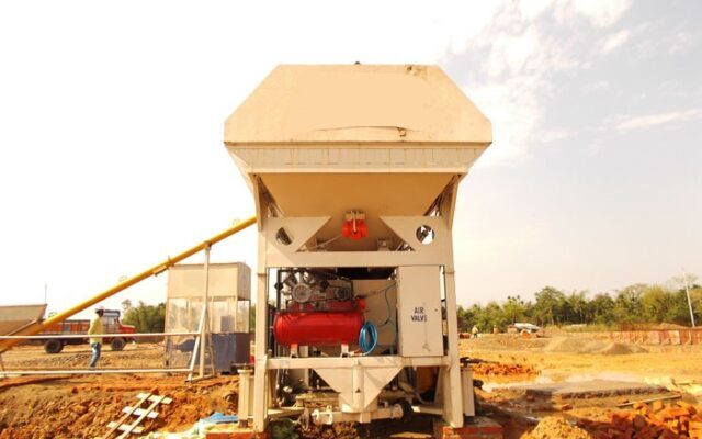 Best Mobile Concrete Batching Plant By Accel Infratech India