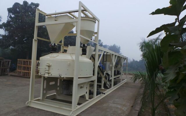 Best Portable Concrete Batching Plant By Accel Infratech India